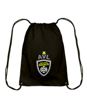 AVL High School Logo BL Cotton Drawstring Backpack