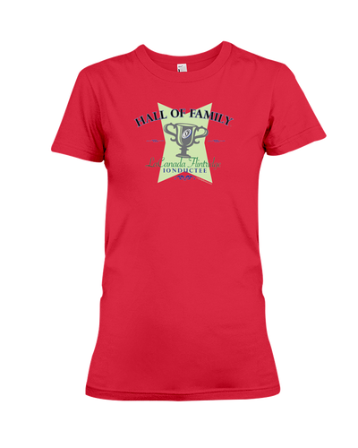 LaCanada Flintridge Hall of Family 01 Ladies Tee