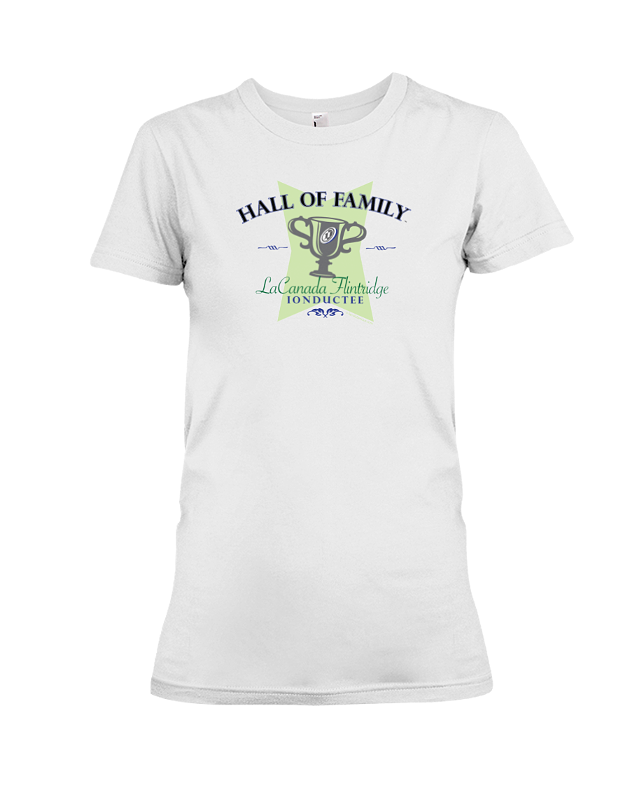LaCanada Flintridge Hall of Family 01 Ladies Tee