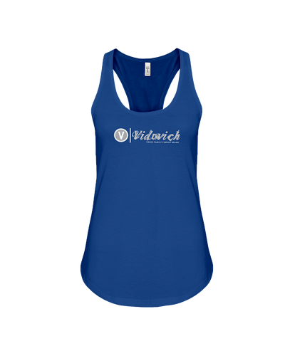 Vidovich Sketchsig Racerback Tank