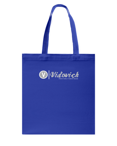Vidovich Sketchsig Canvas Shopping Tote