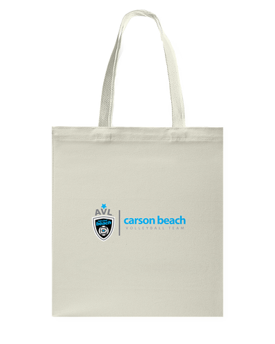 Carson Beach AVL High School Canvas Shopping Tote