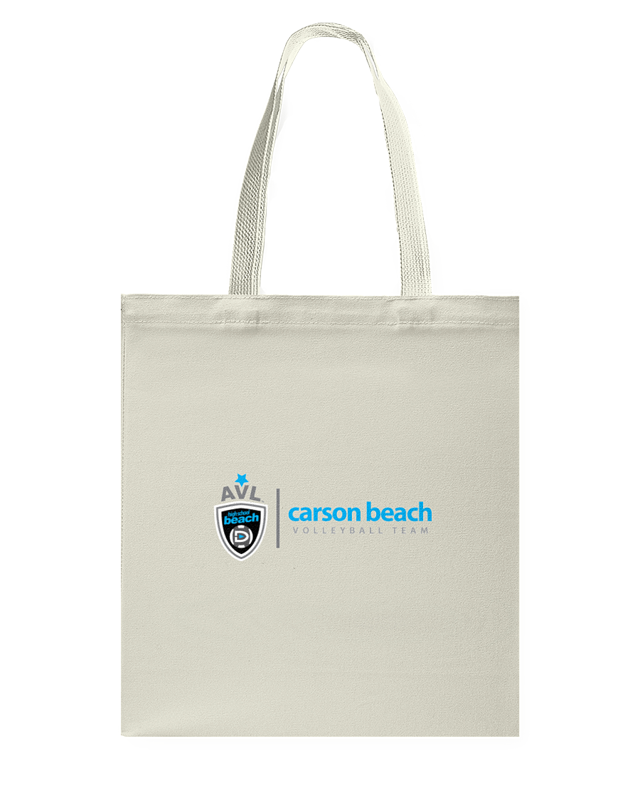 Carson Beach AVL High School Canvas Shopping Tote