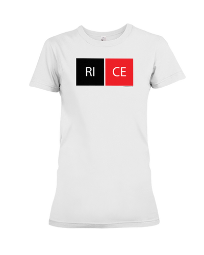 Rice Dubblock BR Ladies Tee