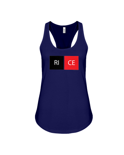 Rice Dubblock BR Racerback Tank