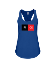 Rice Dubblock BR Racerback Tank