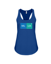 Miller Dubblock BT Racerback Tank