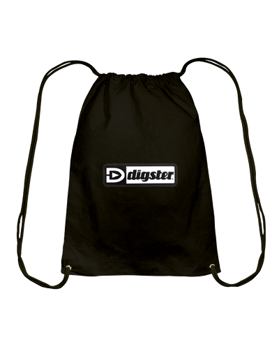 Digster Logo Cotton Drawstring Backpack