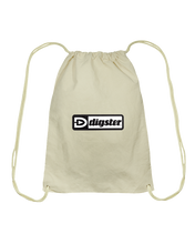 Digster Logo Cotton Drawstring Backpack