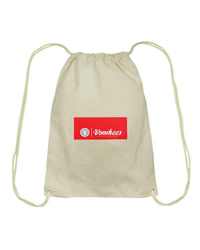 Voorhees Sketchsig Cotton Drawstring Backpack