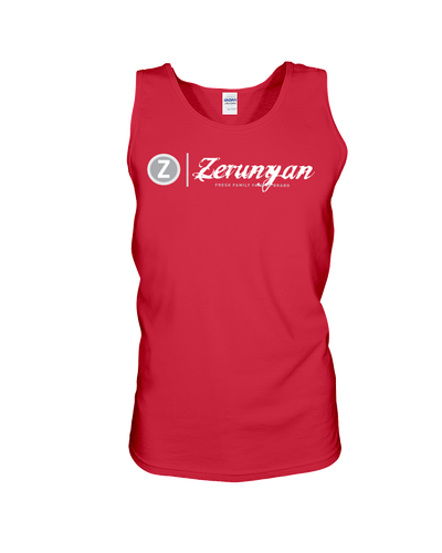 Zerunyan Sketchsig Cotton Tank