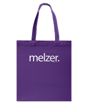 Melzer Letter Canvas Shopping Tote