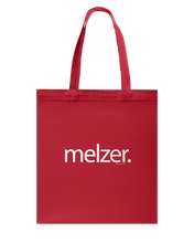 Melzer Letter Canvas Shopping Tote