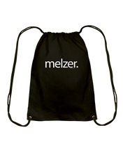 Melzer Letter Cotton Drawstring Backpack