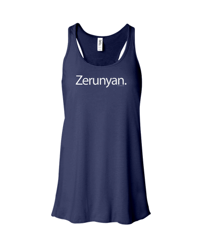 Zerunyan Letter Contoured Tank