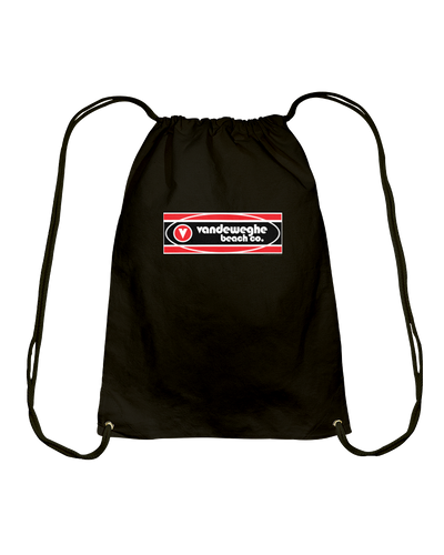 Vandeweghe Beach Co RB Cotton Drawstring Backpack