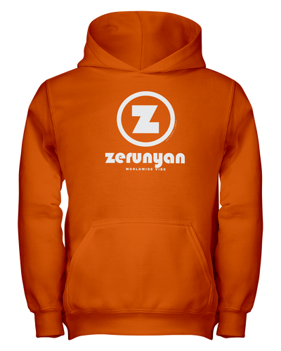 Zerunyan Authentic Circle Vibe Youth Hoodie