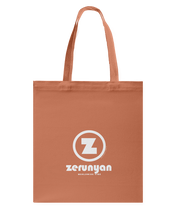 Zerunyan Authentic Circle Vibe Canvas Shopping Tote