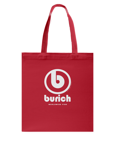 Burich Authentic Circle Vibe Canvas Shopping Tote