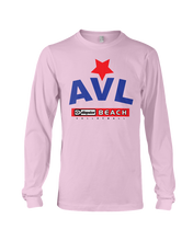 AVL Digster Beach Volleyball Logo Long Sleeve Tee