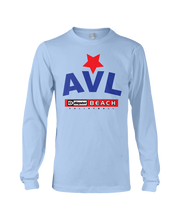 AVL Digster Beach Volleyball Logo Long Sleeve Tee