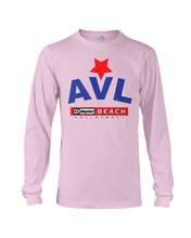 AVL Digster Beach Volleyball Logo Long Sleeve Tee