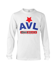 AVL Digster Beach Volleyball Logo Long Sleeve Tee