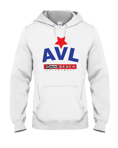 AVL Digster Beach Volleyball Logo Hoodie