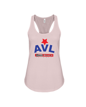 AVL Digster Beach Volleyball Logo Flowy Racerback Tank