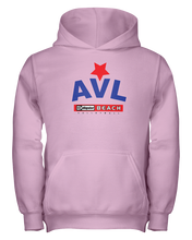 AVL Digster Beach Volleyball Logo Youth Hoodie