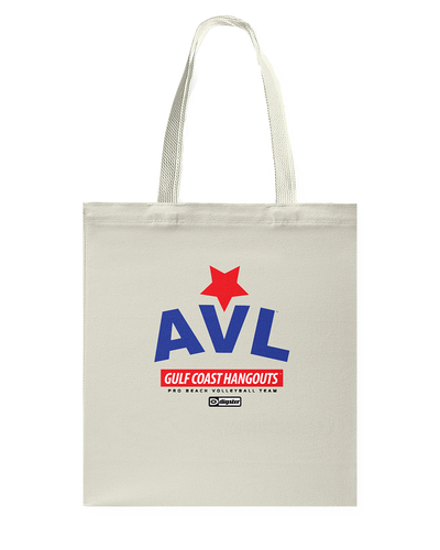 AVL Digster Gulf Coast Hangouts Canvas Shopping Tote