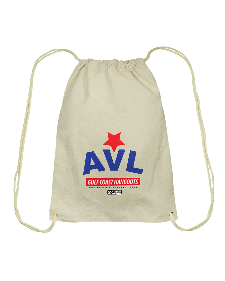 AVL Digster Gulf Coast Hangouts Cotton Drawstring Backpack