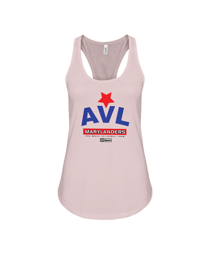 AVL Digster Marylanders Flowy Racerback Tank