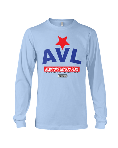 AVL Digster New York Skyscrapers Long Sleeve Tee