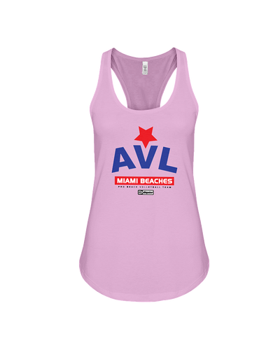 AVL Digster Miami Beaches Racerback Tank