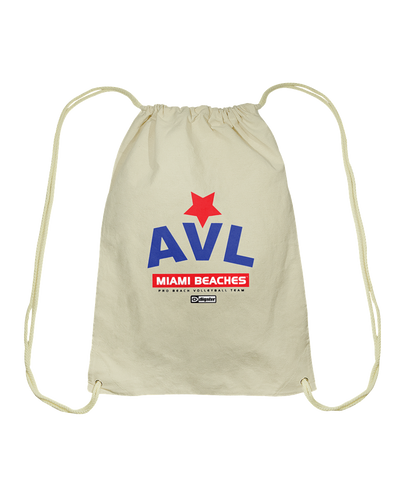 AVL Digster Miami Beaches Cotton Drawstring Backpack