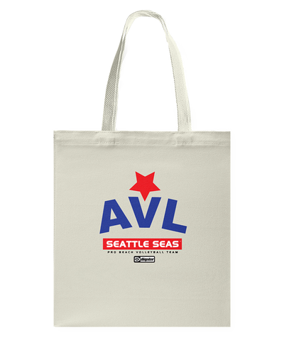 AVL Digster Seattle Seas Canvas Shopping Tote