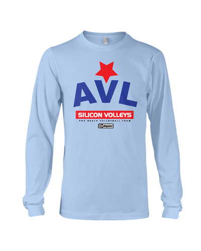 AVL Digster Silicon Volleys Long Sleeve Tee