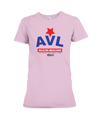 AVL Digster Silicon Beaches Ladies Tee