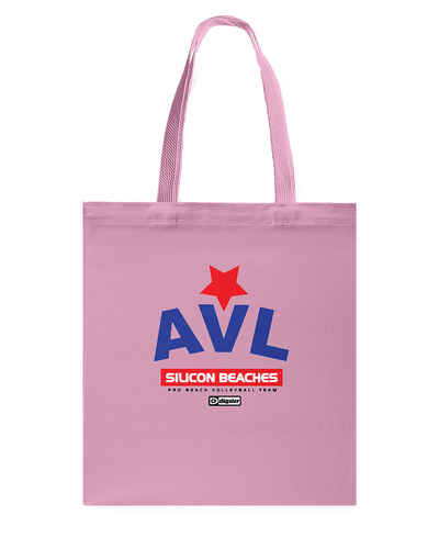 AVL Digster Silicon Beaches Canvas Shopping Tote