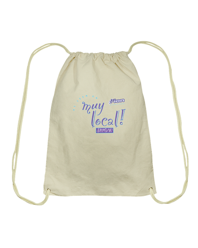Muy Local Show Cotton Drawstring Backpack
