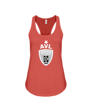 AVL One World One Color Flowy Racerback Tank