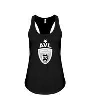 AVL One World One Color Flowy Racerback Tank
