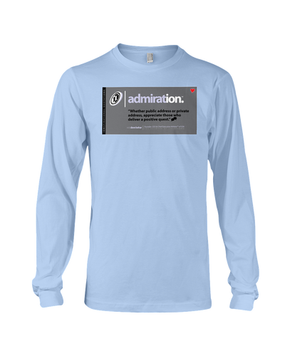 Admiration Behar Memes Long Sleeve Tee