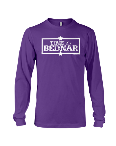 Time For Bednar Long Sleeve Tee