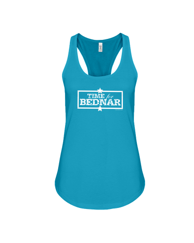 Time For Bednar Flowy Racerback Tank