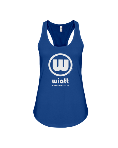 Wiatt Authentic Circle Vibe Racerback Tank