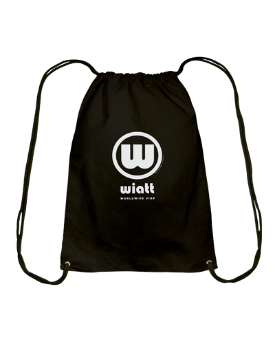 Wiatt Authentic Circle Vibe Cotton Drawstring Backpack