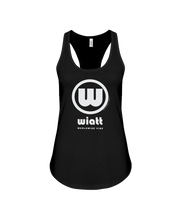 Wiatt Authentic Circle Vibe Flowy Racerback Tank