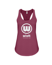 Wiatt Authentic Circle Vibe Flowy Racerback Tank